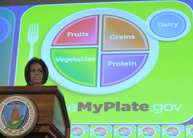 Diete, il My Plate di Michelle Obama per stare in forma dall’America alla Sicilia