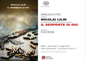 Milano – Presentazione del romanzo “Il serpente di Dio” di Nicolai Lilin