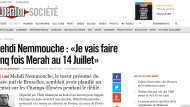Mehdi Nemmouche: Farò un attentato di “potenza Merah 5” sugli Champs-Elysées