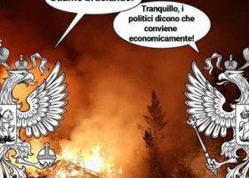 Nicolai Lilin: Se spegnere gli incendi non è economicamente conveniente