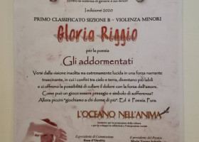 Premio internazionale di poesia “Ciò che Caino non sa” – Prima classificata l’agrigentina Gloria Riggio