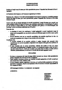 interrogazione
