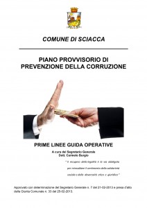 piano anticorruzione copertina