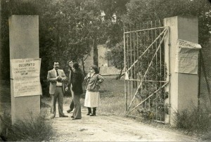 Occupazione dell'Ostello: A. Spataro, (T. Lauricella, M. Masone?) e Ilona Laky.