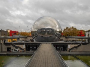 Parigi 2013 La Geode e il Parc de la Villette di barbara frasca piccola