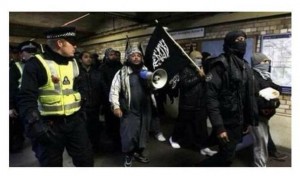 Londra - Manifestazione pro Stato Islamico