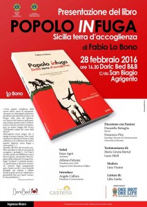 Locandina Agrigento presentazione libro Dario Lo Bono 28 feb 16