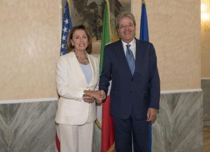 gentiloni_nancypelosi2