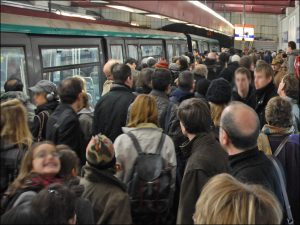 Jour de grève à la RATP, Les effets du service minimum !