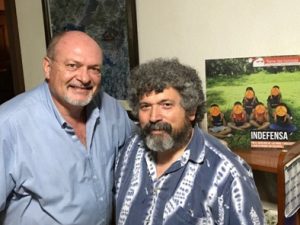 Giori Ferrazzi e Marco Giovannelli in Nicaragua