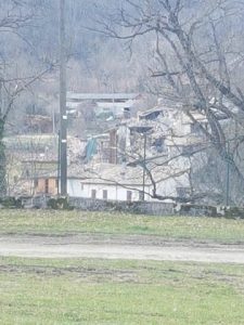 Abitazioni distrutte dal terremoto
