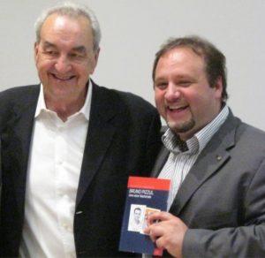 Bruno Pizzul e Francesco Pira