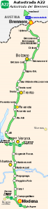 138px-Tracciato_A22.svg