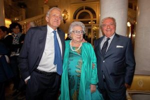 Francesco Brioschi, Livia Pomodoro, Achille Colombo Clerici a Villa d'Este Cernobbio