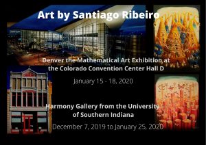 Denver the Mathematical Art Exhibition at the Colorado Convention Center Hall D