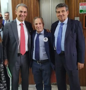 IL MINISTRO SERGIO COSTA - CALOGERO VICARIO E CALOGERO FRISENDA