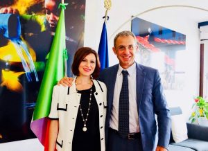 Ministro Costa e Stefania Campo