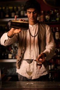 Andrea Pomo bartender del The Jerry Thomas Speakeasy di Roma (photo by Alberto Blasetti)
