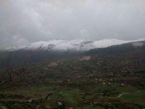 Le temperature al ribasso portano la neve sui monti delle Madonie